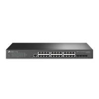 TP-Link TL-SG3428 V2/V2.20 JetStream 24 портовый гигабитный управляемый коммутатор уровня 2+ с 4 SFP слотами