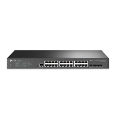 TP-Link TL-SG3428 V2/V2.20 JetStream 24 портовый гигабитный управляемый коммутатор уровня 2+ с 4 SFP слотами