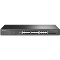 TP-Link TL-SG3428X JetStream 24-портовый гигабитный управляемый коммутатор уровня 2+ с 4 SFP+ слотами 10GE