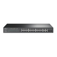 TP-Link TL-SL2428P JetStream коммутатор Smart с 24 портами PoE+ 10/100 Мбит/с и 4 гигабитными портами