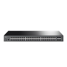 TP-Link TL-SG3452X JetStream 48-портовый гигабитный управляемый коммутатор уровня 2+ с четырьмя слотами SFP+ 10 Гбит/с