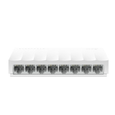 TP-Link LS1008 8-портовый 10/100 Мбит/с неуправляемый коммутатор, 8 портов RJ45 10/100 Мбит/с