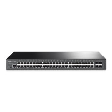 TP-Link TL-SG3452 JetStream 48-портовый гигабитный управляемый коммутатор 2-го уровня с 4 SFP-слотами