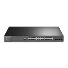 TP-Link TL-SG3428MP JetStream 28-портовый гигабитный управляемый коммутатор уровня 2+ с 24 портами PoE+