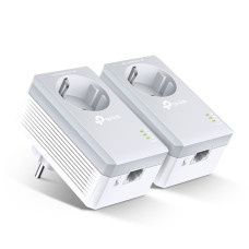 TP-Link TL-PA4010P KIT AV600 Комплект адаптеров Powerline со встроенной розеткой