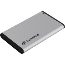Transcend 0GB StoreJet TS0GSJ25S3 2.5” SSD/HDD изготовлен из алюминия