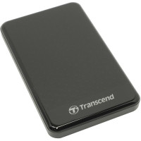 Transcend Portable HDD 2Tb StoreJet TS2TSJ25A3K {USB 3.0, 2.5", black}