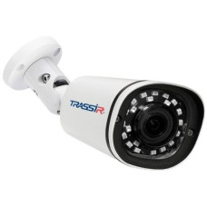 TRASSIR TR-D2121IR3 v6 3.6 Уличная 2Мп IP-камера с ИК-подсветкой.{Матрица 1/2.7" CMOS,разрешение 2Мп FullHD (1920?1080) @25fps, чувствительность: 0.005Лк (F1.8), режим "день/ночь" (механический ИК-фи}