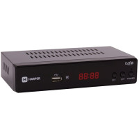 HARPER HDT2-5050 {MStar MSD7T01; Тюнер: Rafael R836; Разрешение видео: 480i, 480p, 576i, 576p, 720p, 1080i, Full HD 1080p; Поддерживаемые форматы мультимедиа: AVI, MKV, VOB, TS, MPG, MP4, H.264, FLV}