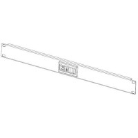 ЦМО R-FPT-1U Фальшпанель с термометром в шкаф 19" 1U