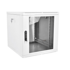 ЦМО Шкаф телекоммуникационный настенный разборный 12U (600x520), съемные стенки, дверь стекло (ШРН-М-12.500) (1 коробка)