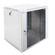ЦМО Шкаф телекоммуникационный настенный разборный 12U (600х520) дверь стекло (ШРН-Э-12.500)(1 коробка)