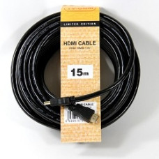 TV-COM Кабель цифровой (CG150S-15M) HDMI19M to HDMI19M, V1.4+3D, 15m [6939510810844]