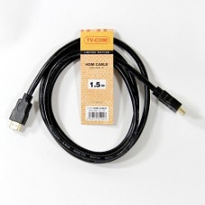 TV-COM Кабель цифровой (CG150S-1.5M) HDMI19M to HDMI19M, V1.4+3D, 1.5m [6939510810943]