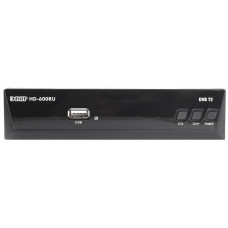 ТВ ресивер Сигнал Эфир HD-600RU черный DVB-T2