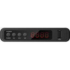 ТВ ресивер Hyundai H-DVB520 DVB-T2 черный