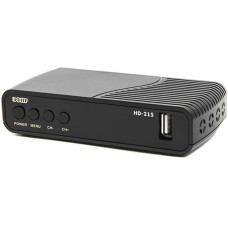 ТВ ресивер Сигнал Эфир HD-215 черный DVB-T2