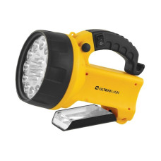 Ultraflash UF3712LED (фонарь аккум 220В/12В, желтый, 19 LED, 4В 2Ач, пластик, коробка)