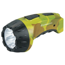 Ultraflash LED3804ML (фонарь аккум 220В, милитари, 4 LED, SLA, пластик, коробка)