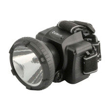 Ultraflash LED5366 (фонарь налобн аккум 220В, черный, 0,5 Ватт LED, 2 реж, пласт, бокс)