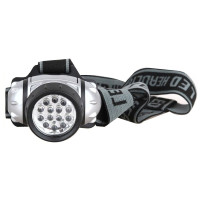 Ultraflash LED5352 (фонарь налобн металлик, 14LED, 4 реж, 3XR03, пласт, коробка)