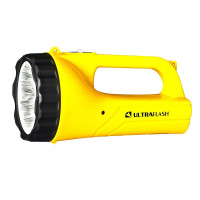 Ultraflash LED3816SM (фонарь аккум. 220В, желт., 9LED, 2 режима, SLA, пласт., коробка)