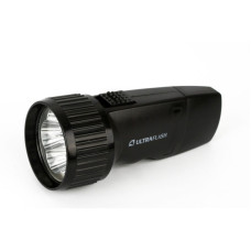 Ultraflash LED3859 (фонарь аккум.220В, черный, 5 LED, SLA, пластик, коробка)