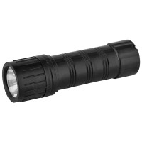 Ultraflash 7102-ТН (фонарь, черный, 1LED, 1 реж, 3XR03, пласт, блист-пакет)