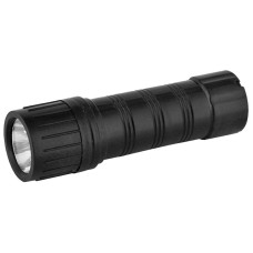 Ultraflash 7102-ТН (фонарь, черный, 1LED, 1 реж, 3XR03, пласт, блист-пакет)