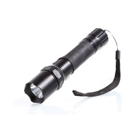 Ultraflash E145 (фонарь аккум. 220В, черн., CREE 1 ватт, 3 реж., 18650, пласт. бокс)
