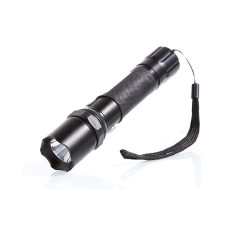 Ultraflash E145 (фонарь аккум. 220В, черн., CREE 1 ватт, 3 реж., 18650, пласт. бокс)