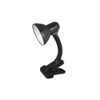 Ultraflash UF-320P C02 черный (Светильник настольный с прищепкой 230В, 60Вт, E27, ЛОН)