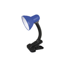 Ultraflash UF-320P C06 синий (Светильник настольный с прищепкой 230В, 60Вт, E27, ЛОН)