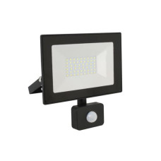 Ultraflash LFL-3002S C02 черный (LED прожектор с датчиком, 30 Вт, 230В, 6500К)