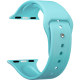 Ремешок для для умных часов Deppa Band Silicone для Apple Watch 38/40 mm мятный