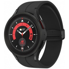 Samsung Galaxy Watch 5 Pro 45мм 1.4" AMOLED корп.черный рем.черный (SM-R920NZKAMEA)