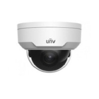 Uniview IPC324SR3-DVPF28-F Видеокамера IP Купольная антивандальная: фикс. объектив 2.8мм, 4MP, Smart IR 30m, Mic, WDR 120dB, Ultra 265/H.264/MJPEG, Smart функции, Alarm: 1 in/1 out, Audio: 1 in/1 out