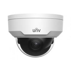 Uniview IPC322SB-DF28K-I0-RU Видеокамера IP купольная антивандальная, 1/2.8" 2 Мп КМОП @ 30 к/с, ИК-подсветка до 30м., LightHunter 0.001 Лк @F1.6, объектив 2.8 мм, WDR, 2D/3D DNR, Ultra 265, H.265, H.