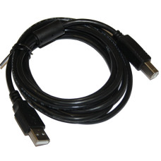 Кабель USB2.0 Am-Bm 3.0м фер кольца