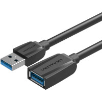 Удлинитель USB3.0 Am-Af 1.5м Vention ( VAS-A45-B150 ) Black Edition