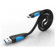 Кабель USB2.0 Am-microB 1м Vention CQPBF