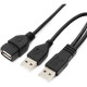 Удлинитель USB2.0 2xAm-Af 1.8м Cablexpert CCP-USB22-AMAF-6