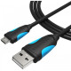 Кабель USB2.0 Am-microB 2.0м Vention VAS-A04-B200