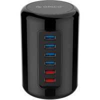 Концентратор USB 3.0 Orico RH4CS 6 ports
