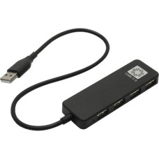 Концентратор USB 2.0 5bites HB24-209BK 4 ports Black