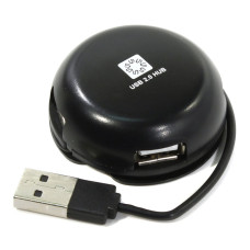 Концентратор USB 2.0 5bites HB24-200BK 4 ports Black