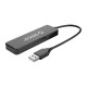 Концентратор USB 2.0 Orico FL01-BK 4 ports черный