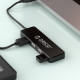 Концентратор USB 2.0 Orico FL01-BK 4 ports черный