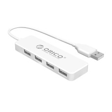 Концентратор USB 2.0 Orico FL01-WH 4 ports белый