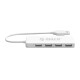 Концентратор USB 2.0 Orico FL01-WH 4 ports белый